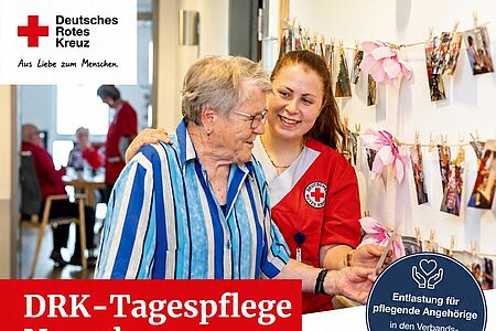 Anzeige Tagespflege Werbebild für Tagespflege